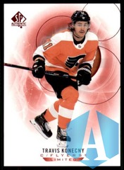 2020-21 SP Authentic Base Limited Red #18 Travis Konecny - Philadelphia Flyers